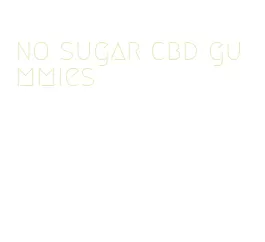 no sugar cbd gummies