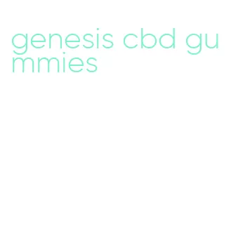 genesis cbd gummies