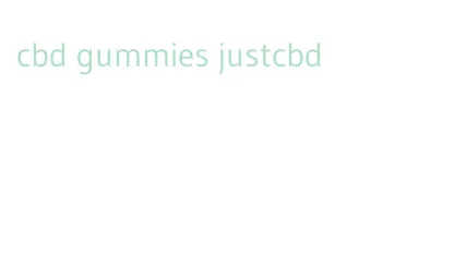 cbd gummies justcbd