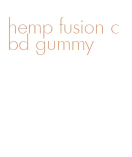 hemp fusion cbd gummy