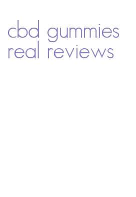 cbd gummies real reviews