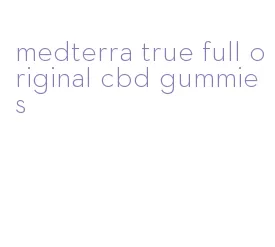 medterra true full original cbd gummies