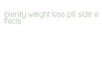 plenity weight loss pill side effects