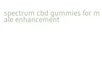 spectrum cbd gummies for male enhancement