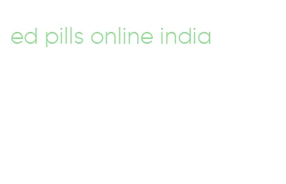 ed pills online india