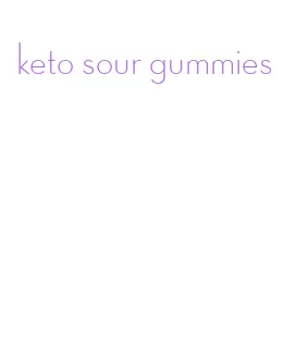 keto sour gummies
