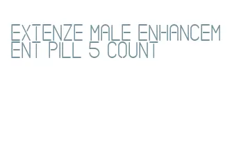 extenze male enhancement pill 5 count