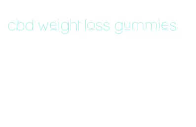 cbd weight loss gummies