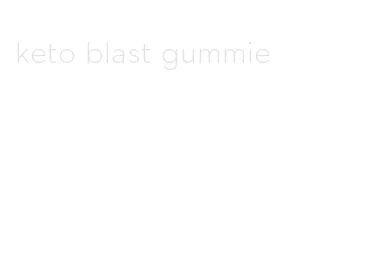 keto blast gummie