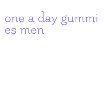 one a day gummies men