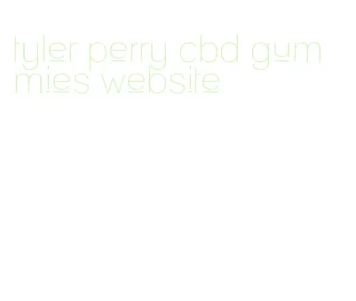 tyler perry cbd gummies website