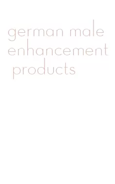 german male enhancement products