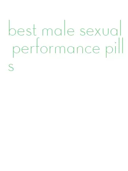 best male sexual performance pills