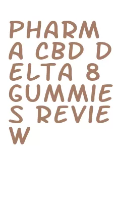 pharma cbd delta 8 gummies review