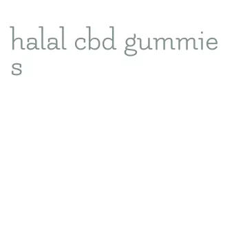 halal cbd gummies