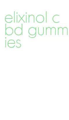 elixinol cbd gummies