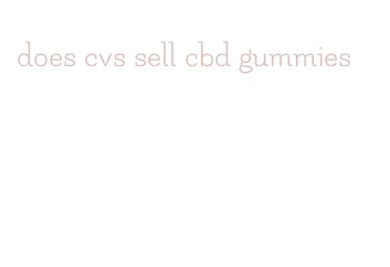 does cvs sell cbd gummies